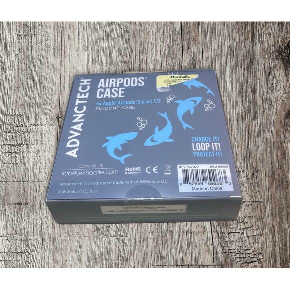 Advanctech AirPods case for‎ Apple AirPods series 1/2 - Picture 3 of 3
